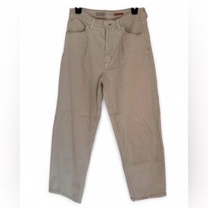 Pilcro Tan High-Waisted Pants